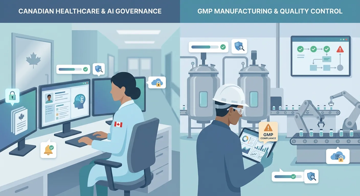 Figure 3: Example PCCP and change-control structure